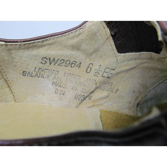 Durango SW2964 Womens Brown Stitched Leather Ankle Booties Size US 6.5 EE - Picture 5 of 16